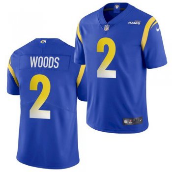 Nike Rams 2 Robert Woods Royal Vapor Untouchable Limited Jersey