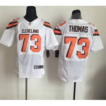 Nike Cleveland Browns #73 Joe Thomas 2015 White Elite Jersey