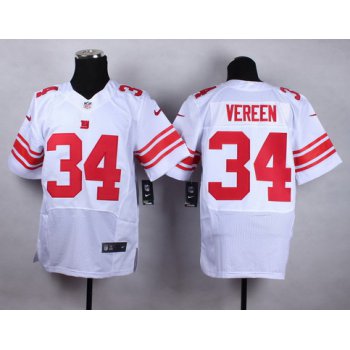 Nike New York Giants #34 Shane Vereen White Elite Jersey