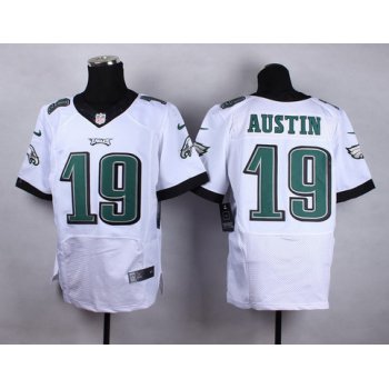 Nike Philadelphia Eagles #19 Miles Austin White Elite Jersey