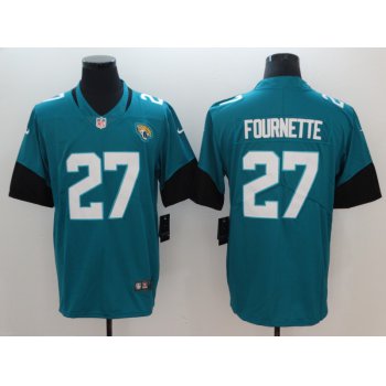 Nike Jacksonville Jaguars #27 Leonard Fournette Teal New 2018 Vapor Untouchable Limited Jersey