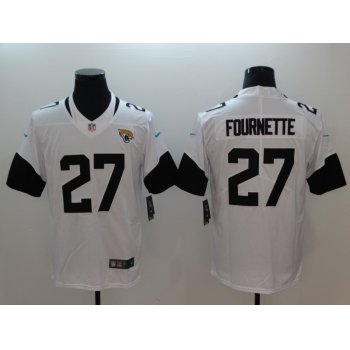 Nike Jacksonville Jaguars #27 Leonard Fournette White New 2018 Vapor Untouchable Limited Jersey