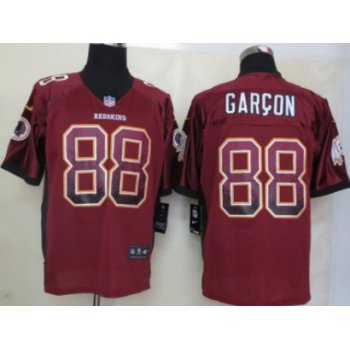 Nike Washington Redskins #88 Pierre Garcon Drift Fashion Red Elite Jersey