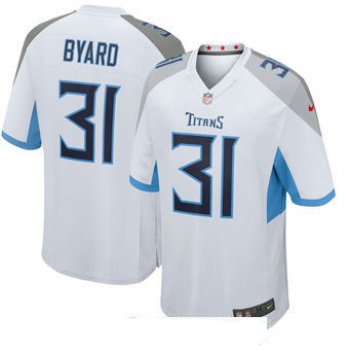 Men's Tennessee Titans #31 Kevin Byard Nike White New 2018 Game Jersey