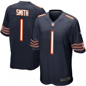 Nike Buffalo Bears #1 Roquan Smith Navy 2018 NFL Draft Pick Elite Jersey