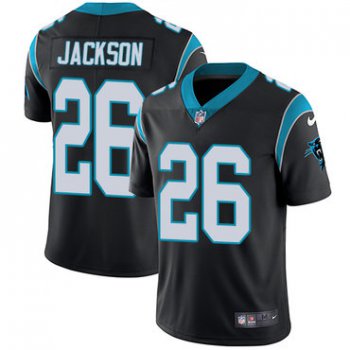 Nike Carolina Panthers #26 Donte Jackson Black Team Color Men's Stitched NFL Vapor Untouchable Limited Jersey