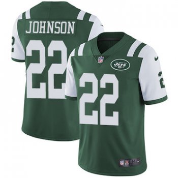 Nike New York Jets #22 Trumaine Johnson Green Team Color Men's Stitched NFL Vapor Untouchable Limited Jersey