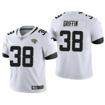 Men's Jacksonville Jaguars #38 Shaquill Griffin White 2021 Vapor Untouchable Stitched NFL Nike Limited Jersey