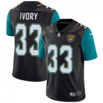 Nike Jacksonville Jaguars #33 Chris Ivory Black Alternate Men's Stitched NFL Vapor Untouchable Limited Jersey