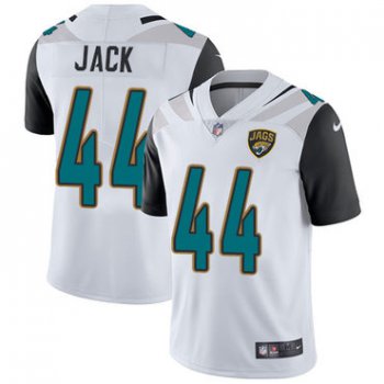 Nike Jacksonville Jaguars #44 Myles Jack White Men's Stitched NFL Vapor Untouchable Limited Jersey