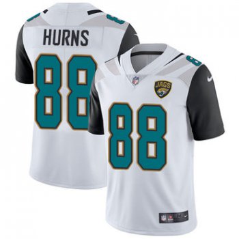 Nike Jacksonville Jaguars #88 Allen Hurns White Men's Stitched NFL Vapor Untouchable Limited Jersey