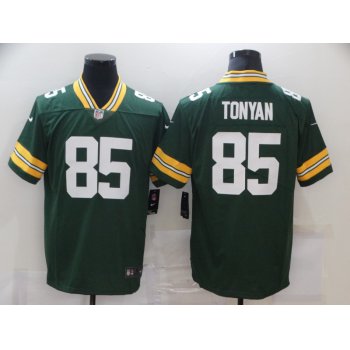 Men's Green Bay Packers #85 Robert Tonyan Green 2020 Vapor Untouchable Stitched NFL Nike Limited Jersey