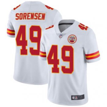 Men's Kansas City Chiefs #49 Daniel Sorensen Vapor Untouchable Jersey - Limited White