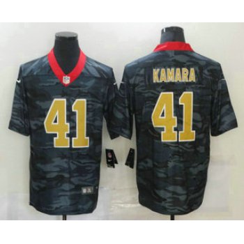 Men's New Orleans Saints #41 Alvin Kamara 2020 Camo Limited Stitched Nike NFL Jersey