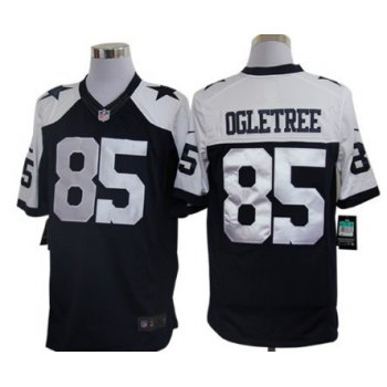 Nike Dallas Cowboys #85 Kevin Ogletree Blue Thanksgiving Limited Jersey