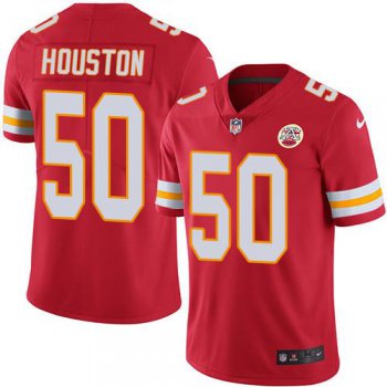 Nike Kansas City Chiefs #50 Justin Houston Red Team Color Men's Stitched NFL Vapor Untouchable Limited Jersey