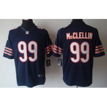 Nike Chicago Bears #99 Shea McClellin Blue Limited Jersey