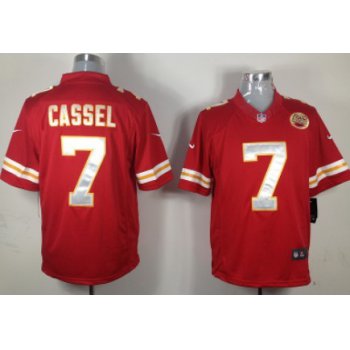 Nike Kansas City Chiefs #7 Matt Cassel Red Limited Jersey