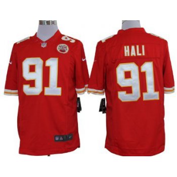 Nike Kansas City Chiefs #91 Tamba Hali Red Limited Jersey