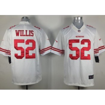 Nike San Francisco 49ers #52 Patrick Willis White Limited Jersey