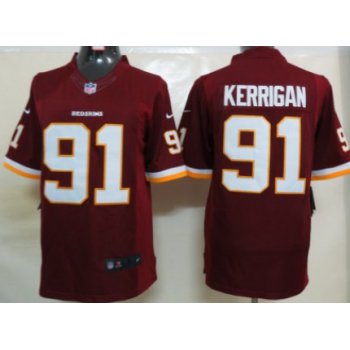 Nike Washington Redskins #91 Ryan Kerrigan Red Limited Jersey