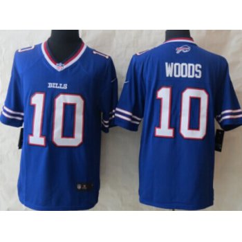 Nike Buffalo Bills #10 Robert Woods 2013 Light Blue Limited Jersey