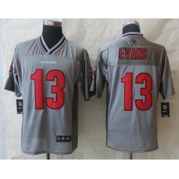 Nike Tampa Bay Buccaneers #13 Mike Evans 2013 Gray Vapor Elite Jersey