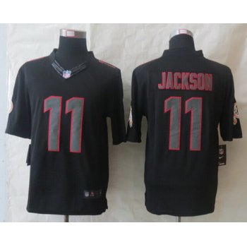 Nike Washington Redskins #11 DeSean Jackson Black Impact Limited Jersey