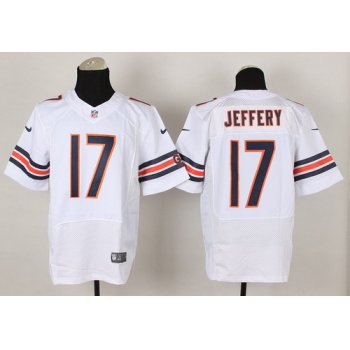 Nike Chicago Bears #17 Alshon Jeffery White Elite Jersey