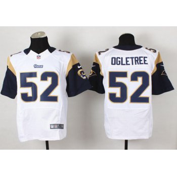 Nike St. Louis Rams #52 Alec Ogletree White Elite Jersey