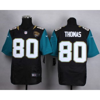 Nike Jacksonville Jaguars #80 Julius Thomas 2013 Black Elite Jersey