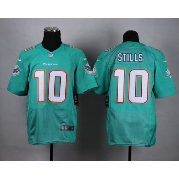 Nike Miami Dolphins #10 Kenny Stills 2013 Green Elite Jersey