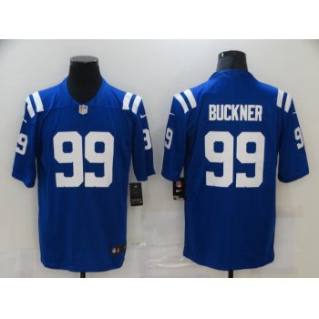 Men's Indianapolis Colts #99 DeForest Buckner Royal Blue 2020 Vapor Untouchable Stitched NFL Nike Limited Jersey