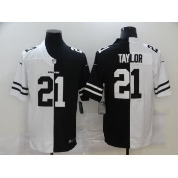 Men's Washington Redskins #21 Sean Taylor White Black Peaceful Coexisting 2020 Vapor Untouchable Stitched NFL Nike Limited Jersey