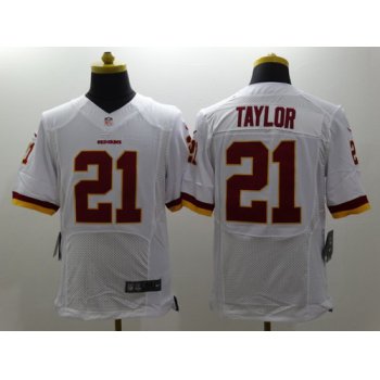 Nike Washington Redskins #21 Sean Taylor 2013 White Elite Jersey