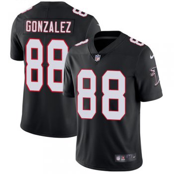 Nike Atlanta Falcons #88 Tony Gonzalez Black Alternate Men's Stitched NFL Vapor Untouchable Limited Jersey