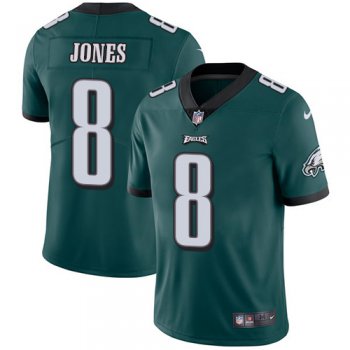 Nike Philadelphia Eagles #8 Donnie Jones Midnight Green Team Color Men's Stitched NFL Vapor Untouchable Limited Jersey