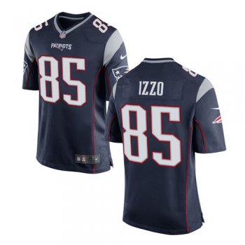 Men's New England Patriots #85 Ryan Izzo Navy Vapor Untouchable Stitched NFL Nike Limited Jersey