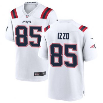 Men's New England Patriots #85 Ryan Izzo White 2020 NEW Vapor Untouchable Stitched NFL Nike Limited Jersey