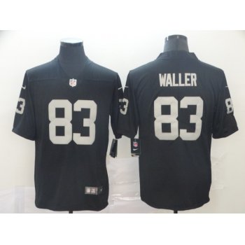 Men's Oakland Raiders #83 Darren Waller Black Vapor Untouchable Limited Stitched NFL Jersey