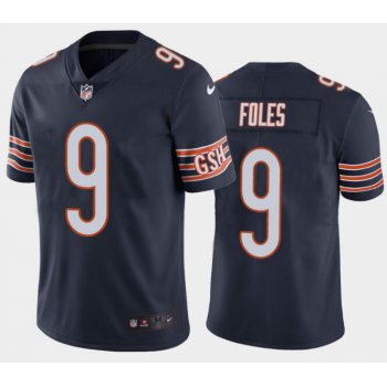 Nike Bears 9 Nick Foles Navy Vapor Untouchable Limited Jersey