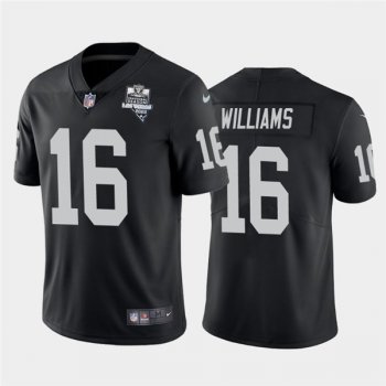 Nike Las Vegas Raiders 16 Tyrell Williams Black 2020 Inaugural Season Vapor Untouchable Limited Jersey