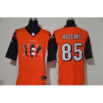 Men's Cincinnati Bengals #85 Tee Higgins 2020 Team Logo Vapor Untouchable Stitched NFL Nike Fashion Limited Jersey