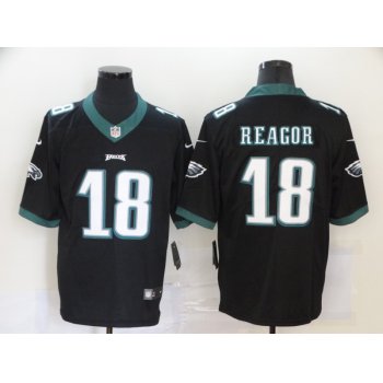 Men's Philadelphia Eagles #18 Jalen Reagor Black 2020 Vapor Untouchable Stitched NFL Nike Limited Jersey