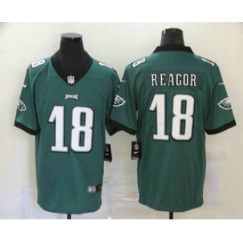 Men's Philadelphia Eagles #18 Jalen Reagor Midnight Green 2020 Vapor Untouchable Stitched NFL Nike Limited Jersey