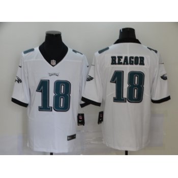 Men's Philadelphia Eagles #18 Jalen Reagor White 2020 Vapor Untouchable Stitched NFL Nike Limited Jersey