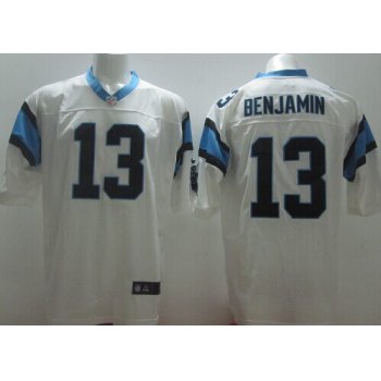 Nike Carolina Panthers #13 Kelvin Benjamin White Elite Jersey