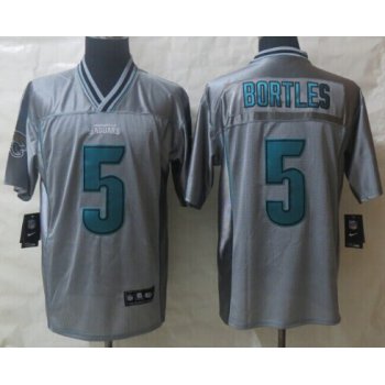 Nike Jacksonville Jaguars #5 Blake Bortles 2013 Gray Vapor Elite Jersey