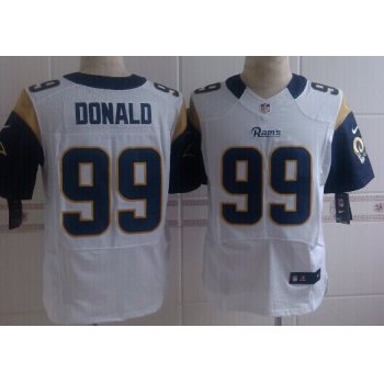 Nike St. Louis Rams #99 Aaron Donald White Elite Jersey