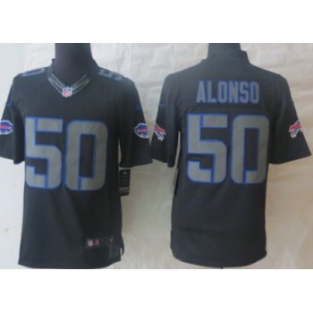 Nike Buffalo Bills #50 Kiko Alonso Black Impact Limited Jersey